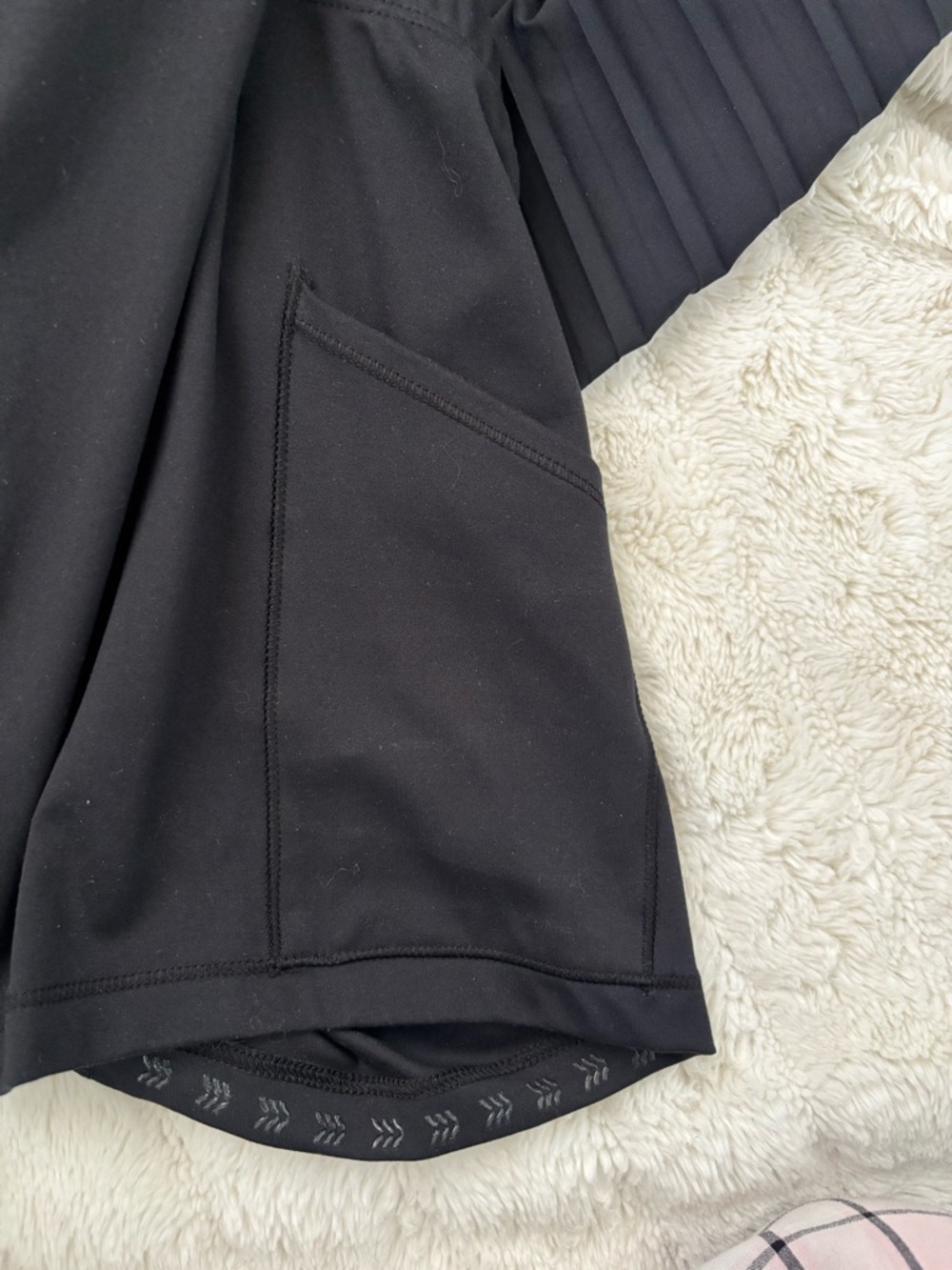 all in motion Black Sleeveless Pleated Tennis Mini Dress Size S Small - Picture 10 of 12